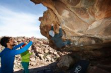 Bouldering in Hueco Tanks on 12/11/2019 with Blue Lizard Climbing and Yoga

Filename: SRM_20191211_1358490.jpg
Aperture: f/5.6
Shutter Speed: 1/250
Body: Canon EOS-1D Mark II
Lens: Canon EF 16-35mm f/2.8 L