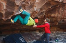Bouldering in Hueco Tanks on 12/11/2019 with Blue Lizard Climbing and Yoga

Filename: SRM_20191211_1409400.jpg
Aperture: f/4.0
Shutter Speed: 1/250
Body: Canon EOS-1D Mark II
Lens: Canon EF 50mm f/1.8 II