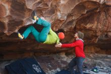 Bouldering in Hueco Tanks on 12/11/2019 with Blue Lizard Climbing and Yoga

Filename: SRM_20191211_1409400.jpg
Aperture: f/4.0
Shutter Speed: 1/250
Body: Canon EOS-1D Mark II
Lens: Canon EF 50mm f/1.8 II