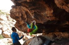 Bouldering in Hueco Tanks on 12/11/2019 with Blue Lizard Climbing and Yoga

Filename: SRM_20191211_1418150.jpg
Aperture: f/4.0
Shutter Speed: 1/320
Body: Canon EOS-1D Mark II
Lens: Canon EF 50mm f/1.8 II