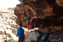 Bouldering in Hueco Tanks on 12/11/2019 with Blue Lizard Climbing and Yoga

Filename: SRM_20191211_1420080.jpg
Aperture: f/4.0
Shutter Speed: 1/320
Body: Canon EOS-1D Mark II
Lens: Canon EF 50mm f/1.8 II