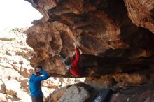 Bouldering in Hueco Tanks on 12/11/2019 with Blue Lizard Climbing and Yoga

Filename: SRM_20191211_1420130.jpg
Aperture: f/3.5
Shutter Speed: 1/320
Body: Canon EOS-1D Mark II
Lens: Canon EF 50mm f/1.8 II