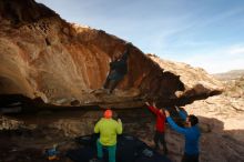 Bouldering in Hueco Tanks on 12/11/2019 with Blue Lizard Climbing and Yoga

Filename: SRM_20191211_1437170.jpg
Aperture: f/5.6
Shutter Speed: 1/250
Body: Canon EOS-1D Mark II
Lens: Canon EF 16-35mm f/2.8 L