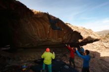 Bouldering in Hueco Tanks on 12/11/2019 with Blue Lizard Climbing and Yoga

Filename: SRM_20191211_1437220.jpg
Aperture: f/5.6
Shutter Speed: 1/250
Body: Canon EOS-1D Mark II
Lens: Canon EF 16-35mm f/2.8 L