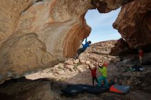 Bouldering in Hueco Tanks on 12/11/2019 with Blue Lizard Climbing and Yoga

Filename: SRM_20191211_1457260.jpg
Aperture: f/5.6
Shutter Speed: 1/250
Body: Canon EOS-1D Mark II
Lens: Canon EF 16-35mm f/2.8 L