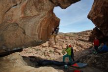 Bouldering in Hueco Tanks on 12/11/2019 with Blue Lizard Climbing and Yoga

Filename: SRM_20191211_1502300.jpg
Aperture: f/6.3
Shutter Speed: 1/250
Body: Canon EOS-1D Mark II
Lens: Canon EF 16-35mm f/2.8 L