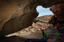 Bouldering in Hueco Tanks on 12/11/2019 with Blue Lizard Climbing and Yoga

Filename: SRM_20191211_1502350.jpg
Aperture: f/6.3
Shutter Speed: 1/250
Body: Canon EOS-1D Mark II
Lens: Canon EF 16-35mm f/2.8 L