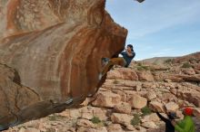 Bouldering in Hueco Tanks on 12/11/2019 with Blue Lizard Climbing and Yoga

Filename: SRM_20191211_1502420.jpg
Aperture: f/6.3
Shutter Speed: 1/250
Body: Canon EOS-1D Mark II
Lens: Canon EF 16-35mm f/2.8 L