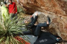 Bouldering in Hueco Tanks on 12/11/2019 with Blue Lizard Climbing and Yoga

Filename: SRM_20191211_1606020.jpg
Aperture: f/4.5
Shutter Speed: 1/250
Body: Canon EOS-1D Mark II
Lens: Canon EF 50mm f/1.8 II