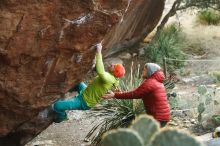 Bouldering in Hueco Tanks on 12/11/2019 with Blue Lizard Climbing and Yoga

Filename: SRM_20191211_1648100.jpg
Aperture: f/2.8
Shutter Speed: 1/400
Body: Canon EOS-1D Mark II
Lens: Canon EF 50mm f/1.8 II