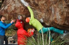 Bouldering in Hueco Tanks on 12/11/2019 with Blue Lizard Climbing and Yoga

Filename: SRM_20191211_1650470.jpg
Aperture: f/4.0
Shutter Speed: 1/400
Body: Canon EOS-1D Mark II
Lens: Canon EF 50mm f/1.8 II