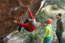 Bouldering in Hueco Tanks on 12/11/2019 with Blue Lizard Climbing and Yoga

Filename: SRM_20191211_1709210.jpg
Aperture: f/2.8
Shutter Speed: 1/500
Body: Canon EOS-1D Mark II
Lens: Canon EF 50mm f/1.8 II