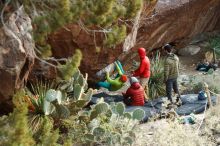 Bouldering in Hueco Tanks on 12/11/2019 with Blue Lizard Climbing and Yoga

Filename: SRM_20191211_1717270.jpg
Aperture: f/3.5
Shutter Speed: 1/320
Body: Canon EOS-1D Mark II
Lens: Canon EF 50mm f/1.8 II