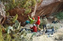 Bouldering in Hueco Tanks on 12/11/2019 with Blue Lizard Climbing and Yoga

Filename: SRM_20191211_1717360.jpg
Aperture: f/3.5
Shutter Speed: 1/320
Body: Canon EOS-1D Mark II
Lens: Canon EF 50mm f/1.8 II