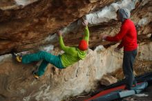 Bouldering in Hueco Tanks on 12/11/2019 with Blue Lizard Climbing and Yoga

Filename: SRM_20191211_1810330.jpg
Aperture: f/2.0
Shutter Speed: 1/250
Body: Canon EOS-1D Mark II
Lens: Canon EF 50mm f/1.8 II