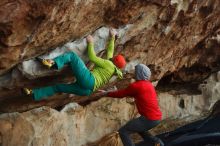 Bouldering in Hueco Tanks on 12/11/2019 with Blue Lizard Climbing and Yoga

Filename: SRM_20191211_1811020.jpg
Aperture: f/2.5
Shutter Speed: 1/250
Body: Canon EOS-1D Mark II
Lens: Canon EF 50mm f/1.8 II