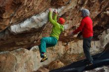 Bouldering in Hueco Tanks on 12/11/2019 with Blue Lizard Climbing and Yoga

Filename: SRM_20191211_1811090.jpg
Aperture: f/2.5
Shutter Speed: 1/250
Body: Canon EOS-1D Mark II
Lens: Canon EF 50mm f/1.8 II