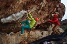 Bouldering in Hueco Tanks on 12/11/2019 with Blue Lizard Climbing and Yoga

Filename: SRM_20191211_1816310.jpg
Aperture: f/1.8
Shutter Speed: 1/200
Body: Canon EOS-1D Mark II
Lens: Canon EF 50mm f/1.8 II