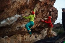 Bouldering in Hueco Tanks on 12/11/2019 with Blue Lizard Climbing and Yoga

Filename: SRM_20191211_1816321.jpg
Aperture: f/1.8
Shutter Speed: 1/250
Body: Canon EOS-1D Mark II
Lens: Canon EF 50mm f/1.8 II