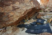 Bouldering in Hueco Tanks on 12/13/2019 with Blue Lizard Climbing and Yoga

Filename: SRM_20191213_1021300.jpg
Aperture: f/4.5
Shutter Speed: 1/250
Body: Canon EOS-1D Mark II
Lens: Canon EF 16-35mm f/2.8 L