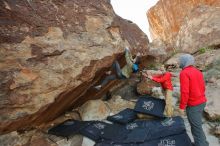 Bouldering in Hueco Tanks on 12/13/2019 with Blue Lizard Climbing and Yoga

Filename: SRM_20191213_1021460.jpg
Aperture: f/4.5
Shutter Speed: 1/250
Body: Canon EOS-1D Mark II
Lens: Canon EF 16-35mm f/2.8 L