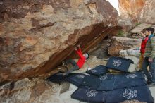 Bouldering in Hueco Tanks on 12/13/2019 with Blue Lizard Climbing and Yoga

Filename: SRM_20191213_1029390.jpg
Aperture: f/4.5
Shutter Speed: 1/250
Body: Canon EOS-1D Mark II
Lens: Canon EF 16-35mm f/2.8 L