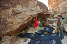 Bouldering in Hueco Tanks on 12/13/2019 with Blue Lizard Climbing and Yoga

Filename: SRM_20191213_1029450.jpg
Aperture: f/4.5
Shutter Speed: 1/250
Body: Canon EOS-1D Mark II
Lens: Canon EF 16-35mm f/2.8 L