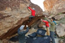 Bouldering in Hueco Tanks on 12/13/2019 with Blue Lizard Climbing and Yoga

Filename: SRM_20191213_1030110.jpg
Aperture: f/4.5
Shutter Speed: 1/250
Body: Canon EOS-1D Mark II
Lens: Canon EF 16-35mm f/2.8 L