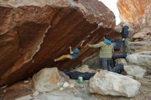 Bouldering in Hueco Tanks on 12/13/2019 with Blue Lizard Climbing and Yoga

Filename: SRM_20191213_1042440.jpg
Aperture: f/5.0
Shutter Speed: 1/250
Body: Canon EOS-1D Mark II
Lens: Canon EF 16-35mm f/2.8 L