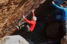 Bouldering in Hueco Tanks on 12/13/2019 with Blue Lizard Climbing and Yoga

Filename: SRM_20191213_1128290.jpg
Aperture: f/4.0
Shutter Speed: 1/250
Body: Canon EOS-1D Mark II
Lens: Canon EF 50mm f/1.8 II