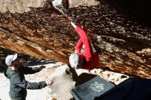 Bouldering in Hueco Tanks on 12/13/2019 with Blue Lizard Climbing and Yoga

Filename: SRM_20191213_1134510.jpg
Aperture: f/4.0
Shutter Speed: 1/250
Body: Canon EOS-1D Mark II
Lens: Canon EF 50mm f/1.8 II