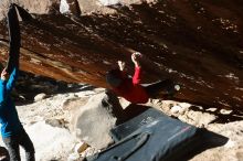Bouldering in Hueco Tanks on 12/13/2019 with Blue Lizard Climbing and Yoga

Filename: SRM_20191213_1146580.jpg
Aperture: f/4.0
Shutter Speed: 1/500
Body: Canon EOS-1D Mark II
Lens: Canon EF 50mm f/1.8 II