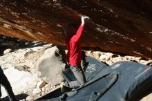 Bouldering in Hueco Tanks on 12/13/2019 with Blue Lizard Climbing and Yoga

Filename: SRM_20191213_1147230.jpg
Aperture: f/4.0
Shutter Speed: 1/500
Body: Canon EOS-1D Mark II
Lens: Canon EF 50mm f/1.8 II