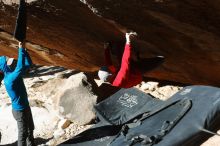 Bouldering in Hueco Tanks on 12/13/2019 with Blue Lizard Climbing and Yoga

Filename: SRM_20191213_1154140.jpg
Aperture: f/4.0
Shutter Speed: 1/500
Body: Canon EOS-1D Mark II
Lens: Canon EF 50mm f/1.8 II