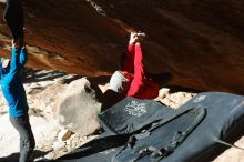 Bouldering in Hueco Tanks on 12/13/2019 with Blue Lizard Climbing and Yoga

Filename: SRM_20191213_1154150.jpg
Aperture: f/4.0
Shutter Speed: 1/500
Body: Canon EOS-1D Mark II
Lens: Canon EF 50mm f/1.8 II