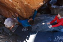 Bouldering in Hueco Tanks on 12/13/2019 with Blue Lizard Climbing and Yoga

Filename: SRM_20191213_1210320.jpg
Aperture: f/4.0
Shutter Speed: 1/250
Body: Canon EOS-1D Mark II
Lens: Canon EF 16-35mm f/2.8 L