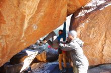 Bouldering in Hueco Tanks on 12/13/2019 with Blue Lizard Climbing and Yoga

Filename: SRM_20191213_1222090.jpg
Aperture: f/4.0
Shutter Speed: 1/250
Body: Canon EOS-1D Mark II
Lens: Canon EF 16-35mm f/2.8 L