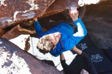 Bouldering in Hueco Tanks on 12/13/2019 with Blue Lizard Climbing and Yoga

Filename: SRM_20191213_1306510.jpg
Aperture: f/4.0
Shutter Speed: 1/320
Body: Canon EOS-1D Mark II
Lens: Canon EF 16-35mm f/2.8 L