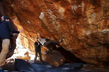 Bouldering in Hueco Tanks on 12/13/2019 with Blue Lizard Climbing and Yoga

Filename: SRM_20191213_1411500.jpg
Aperture: f/4.0
Shutter Speed: 1/250
Body: Canon EOS-1D Mark II
Lens: Canon EF 16-35mm f/2.8 L