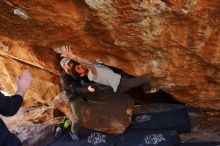 Bouldering in Hueco Tanks on 12/13/2019 with Blue Lizard Climbing and Yoga

Filename: SRM_20191213_1450490.jpg
Aperture: f/4.0
Shutter Speed: 1/250
Body: Canon EOS-1D Mark II
Lens: Canon EF 16-35mm f/2.8 L