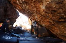 Bouldering in Hueco Tanks on 12/13/2019 with Blue Lizard Climbing and Yoga

Filename: SRM_20191213_1524110.jpg
Aperture: f/4.0
Shutter Speed: 1/250
Body: Canon EOS-1D Mark II
Lens: Canon EF 16-35mm f/2.8 L