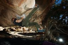 Bouldering in Hueco Tanks on 12/13/2019 with Blue Lizard Climbing and Yoga

Filename: SRM_20191213_1611310.jpg
Aperture: f/8.0
Shutter Speed: 1/250
Body: Canon EOS-1D Mark II
Lens: Canon EF 16-35mm f/2.8 L