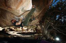 Bouldering in Hueco Tanks on 12/13/2019 with Blue Lizard Climbing and Yoga

Filename: SRM_20191213_1611380.jpg
Aperture: f/8.0
Shutter Speed: 1/250
Body: Canon EOS-1D Mark II
Lens: Canon EF 16-35mm f/2.8 L