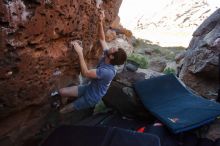 Bouldering in Hueco Tanks on 12/14/2019 with Blue Lizard Climbing and Yoga

Filename: SRM_20191214_1131390.jpg
Aperture: f/5.6
Shutter Speed: 1/250
Body: Canon EOS-1D Mark II
Lens: Canon EF 16-35mm f/2.8 L