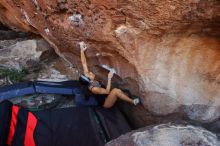 Bouldering in Hueco Tanks on 12/14/2019 with Blue Lizard Climbing and Yoga

Filename: SRM_20191214_1133390.jpg
Aperture: f/4.5
Shutter Speed: 1/250
Body: Canon EOS-1D Mark II
Lens: Canon EF 16-35mm f/2.8 L