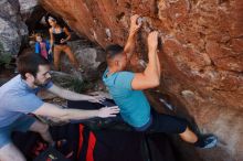 Bouldering in Hueco Tanks on 12/14/2019 with Blue Lizard Climbing and Yoga

Filename: SRM_20191214_1135271.jpg
Aperture: f/5.6
Shutter Speed: 1/250
Body: Canon EOS-1D Mark II
Lens: Canon EF 16-35mm f/2.8 L