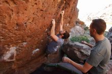 Bouldering in Hueco Tanks on 12/14/2019 with Blue Lizard Climbing and Yoga

Filename: SRM_20191214_1152210.jpg
Aperture: f/5.0
Shutter Speed: 1/320
Body: Canon EOS-1D Mark II
Lens: Canon EF 16-35mm f/2.8 L