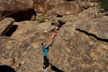 Bouldering in Hueco Tanks on 12/14/2019 with Blue Lizard Climbing and Yoga

Filename: SRM_20191214_1204180.jpg
Aperture: f/13.0
Shutter Speed: 1/250
Body: Canon EOS-1D Mark II
Lens: Canon EF 16-35mm f/2.8 L