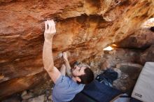 Bouldering in Hueco Tanks on 12/14/2019 with Blue Lizard Climbing and Yoga

Filename: SRM_20191214_1206461.jpg
Aperture: f/3.5
Shutter Speed: 1/250
Body: Canon EOS-1D Mark II
Lens: Canon EF 16-35mm f/2.8 L