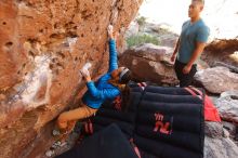 Bouldering in Hueco Tanks on 12/14/2019 with Blue Lizard Climbing and Yoga

Filename: SRM_20191214_1231210.jpg
Aperture: f/4.5
Shutter Speed: 1/250
Body: Canon EOS-1D Mark II
Lens: Canon EF 16-35mm f/2.8 L